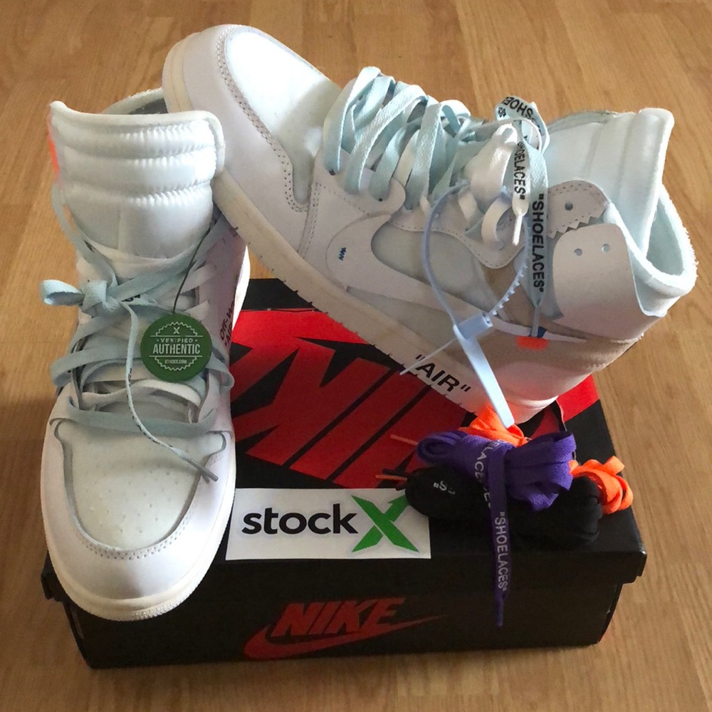 *Air Jordan 1 * x OFF-WHITE NRG GS